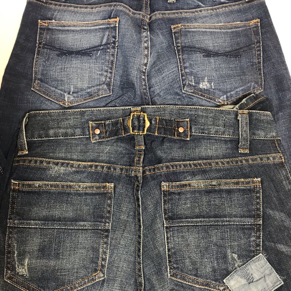 2 PAIR GAP JEANS LOT Easy Straight 25/0, 1 is BNWT Original owner PRICE FIRM! - Picture 7 of 13
